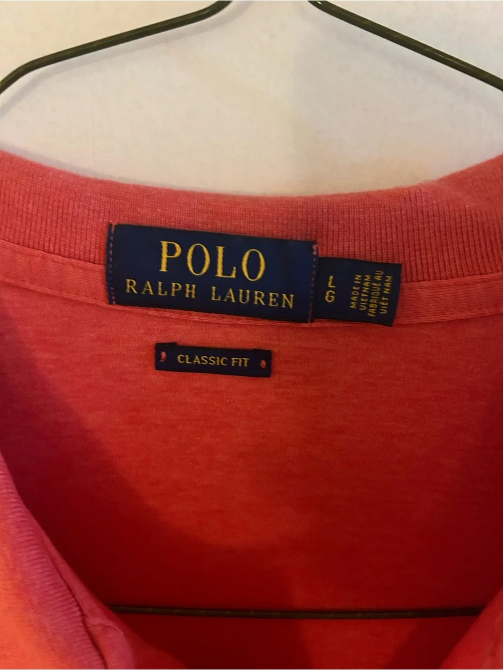 Polo by Ralph Lauren Men's Coral Polo Shirt